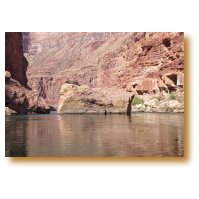 Picture of the boulder at Boulder Narrows.