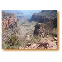 Picture of Trail from above Three-Mile Resthouse.