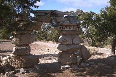 The arch at Hermit's Rest