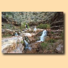 Waterfall in Hermit Canyon