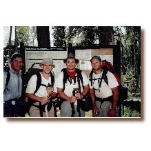 Arrival at North Kaibab trailhead