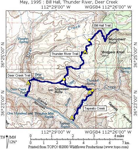 Trip map